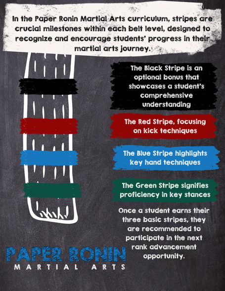 WHITE BELT STRIPING CURRICULUM